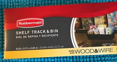 НОВЫЙ ~ РЕЗИНОВАЯ ГОРНИЧНАЯ ~ ПОЛОЧНЫЙ ТРЕК И КОНТЕЙНЕР ~ РАБОТАЕТ с деревом и проволокой ~ 9,25 x 3,71 x 2,25 - Изображение 1 из 4