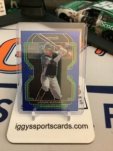 Logan Wagner Blue Mojo Prizm 2022 Panini Prizm Draft Picks Baseball