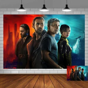 Blade Runner Party Zubehör Geburtstag Dekor Hintergrund Banner Poster Vinyl 5x3ft - Bild 1 von 6