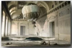 Póster globo expansión Bldg arrestado 23 x 35 8520 - Imagen 1 de 1