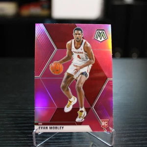 2021-22 Panini Chronicles Draft Picks EVAN MOBLEY Pink Mosaic Prizm Rookie -(RC) - Picture 1 of 2
