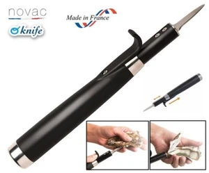 COLTELLO APRI OSTRICHE AUTOMATICO CON APERTURA A PERCUSSIONE MECCANICA "KNIFE" - Foto 1 di 4