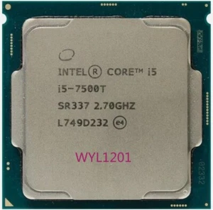 7Th Gen Intel Core i5-7500T LGA1151 CPU Processor Quad Core 2.7GHz 6MB SR337 - Picture 1 of 2