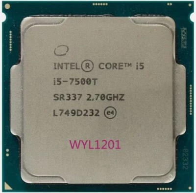 7Th Gen Intel Core i5-7500T LGA1151 CPU Processor Quad Core 2.7GHz 6MB SR337 - Image 1 of 2
