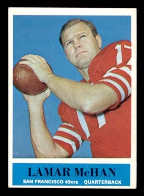1964 Philadelphia Football #163 Lamar Mchan NM *e1 - Image 1 of 2