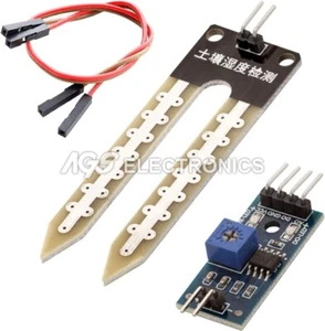 MODULO SENSORE DI RILEVAMENTO UMIDITA DEL SUOLO COMPATIBILE CON ARDUINO - Picture 1 of 1