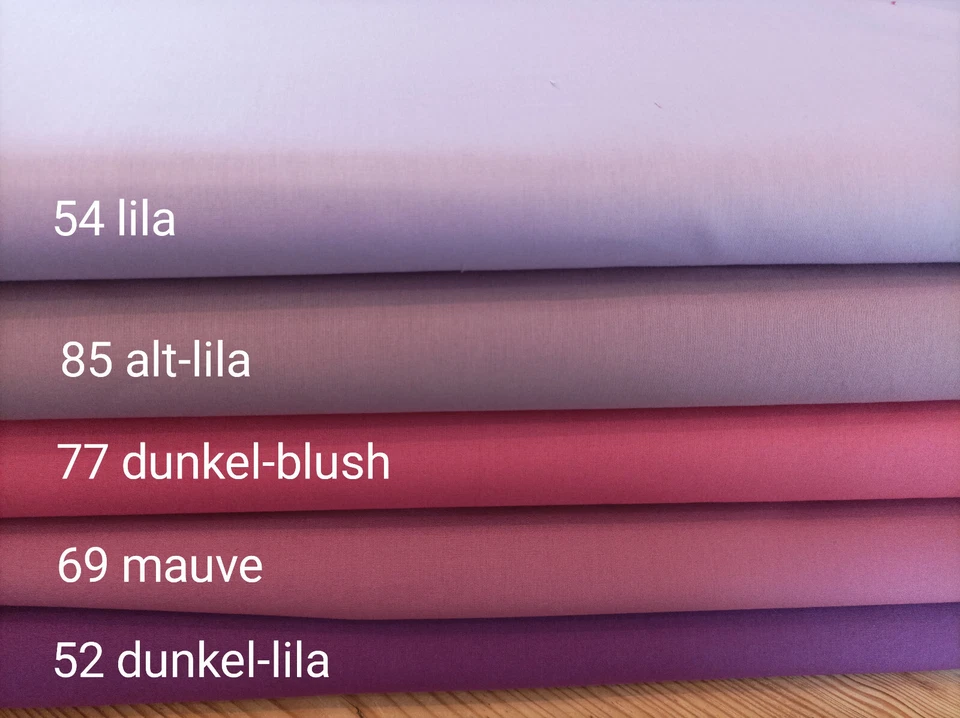 Öko-Tex Poplin-Baumwolle uni 50 x 146 cm - Bild 1 von 1