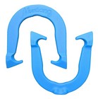 Mustang Pro Professional Pitching Horseshoes- Blue, One Pair, Made in USA