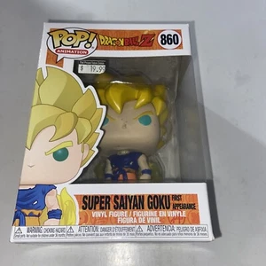 Funko Pop! Vinilo: Dragon Ball - Super Saiyan Goku (Primera aparición) #860 - Imagen 1 de 6