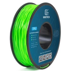 1KG Solid Color TPU Green Geeetech TPU Filaments Flexible 3D Printer Filaments - Picture 1 of 6