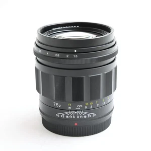 Voigtlander NOKTON 75mm F/1.5 Aspherical (for Nikon Z mount) #604 - Picture 1 of 12