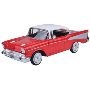 1957 Chevy Bel Air Coupe 1/24 Red 73228AC-RD - Picture 1 of 6