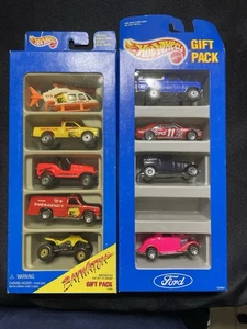 Lotto 5 confezioni Hot Wheels Baywatch e Ford confezioni regalo 1993-1996 Mattel vintage - Foto 1 di 4