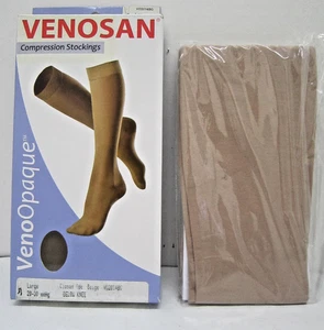 Venosan VenoOpaque Below Knee 20-30 mmHg Beige Close Toe - Bild 1 von 2