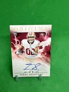 2024 Panini Origins Rookie Auto Isaac Guerendo #RAU-IGU En Tarjeta Autógrafo - Imagen 1 de 2