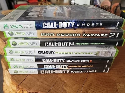 Call of Duty Modern Warfare 2, 3, 4, Ghosts, World At War Black Ops, lote de 7 juegos Foto 1 de 4