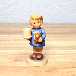 Rare Hummel Goebel Girl W/ Nosegay 115 Advent Candlestick Figurine TMK 3 - Picture 1 of 13