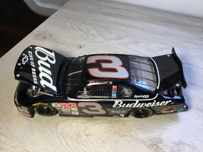 XRARO 1:24 Dale Earnhardt Jr #3 BLACK BUDWEISER TRIBUTO FANTASÍA PERSONALIZADA NASCAR Foto 1 de 4