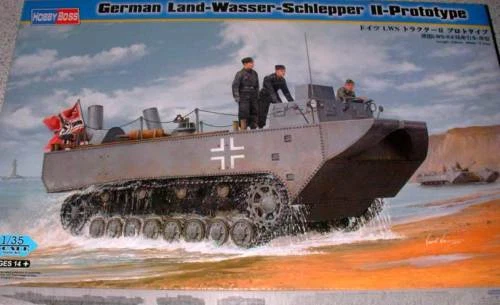 Hobbyboss 1 35 -modellino Carro armato German Land Wasser Schlepper II - (n1u)
