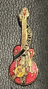 Guitarra Roja HARD ROCK CAFÉ Pin Insignia BARCELONA - Imagen 1 de 2