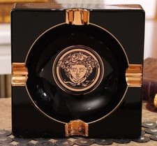 Posacenere Lusso Portacenere Medusa 14 Cm in ceramica. Realizzato a mano ashtray