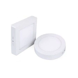 FARETTO PLAFONIERA PANNELLO LAMPADA LED 6 12 18 25 WATT TONDO LUCE CALDA FREDDA - Foto 1 di 1