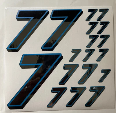 Descuento Cromo Negro con Azul #7 R/C Caja L Foto 1 de 4