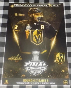 Reilly Smith signiert Vegas Golden Knights Spieltag Poster Stanley Cup Champion - Bild 1 von 1