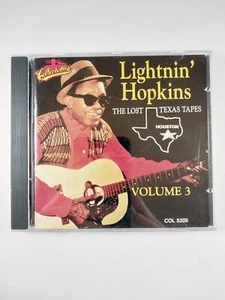 Lightnin' Hopkins – The Lost Texas Tapes Volume 3 (CD, 1990) CD-5205 - Tested - Picture 1 of 6