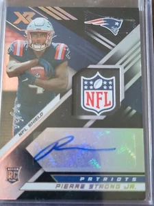 Pierre Strong 2022 Panini XR ROOKIE SIGNATURE AUTOGRAPH NFL LOGO PATCH 1 of 1!! - Bild 1 von 2