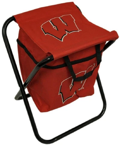 Wisconsin Badgers NCAA College Football Tailgate Party Gift Quad Cooler Chair Cover