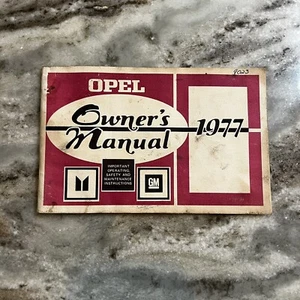 1977 ISUZU OPEL OWNERS OPERATORS GUIDE MANUAL BOOK - Picture 1 of 3