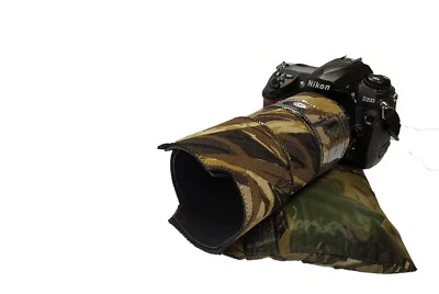 Per Osservare Uccelli Scope W/ Proof Fotografi Riposo Poltrona Sacco S Mimetico - Image 1 of 2