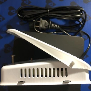 Sewing Machine Foot Pedal Electric Control Universal White - Picture 1 of 8