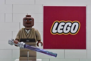 Mace Windu (Large Eyes) - LEGO Star Wars Minifigure - Sw0220 - 7868 - Picture 1 of 3