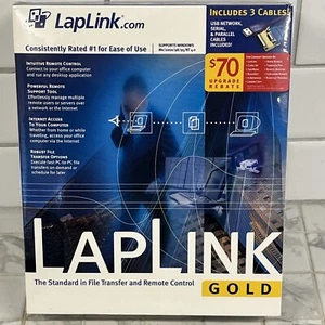 LAPLINK GOLD US LapLink Gold Host/Remote For File Transfer / Remote Serial New! - Picture 1 of 6