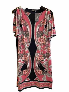 JM collection petite tropical mood dress - Picture 1 of 4