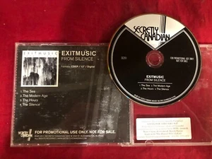 EXIT MUSIC FROM SILENCE ADVANCE PROMO    4 CUT CD - Imagen 1 de 1