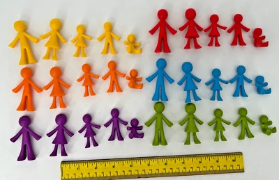 30 Recursos de Aprendizaje All About Me Contadores Familiares EDADES 3+ Coincidencia de Colores, Contando Foto 1 de 4