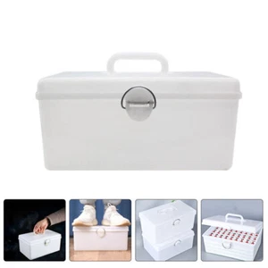 Portable Practical Sturdy Useful Plastic Storage Bins Stackable Storage Bins - Picture 1 of 12
