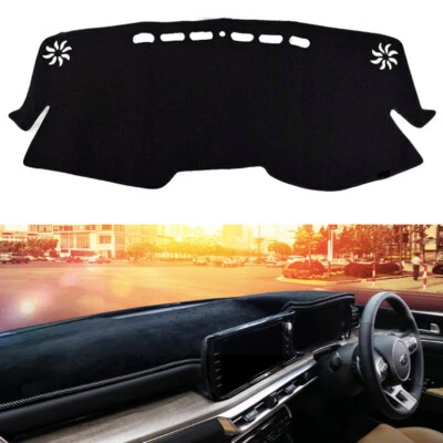 Velvet Non-Slip Dash Cover BL w/ White Stitch for 12/2016 ~2020 Toyota C-HR C-HR - Image 1 of 4