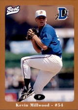1996 Durham Bulls Brown Best #13 Kevin Millwood Bessemer City North Carolina NC