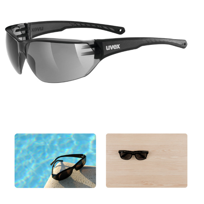 Uvex Occhiali Da Sole Unisex - Protezione UV Categoria 3