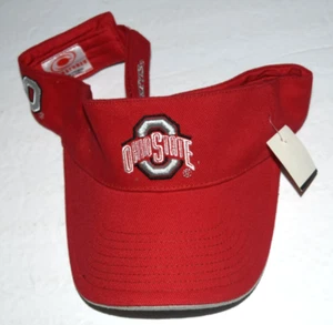 OFICIAL OHIO STATE FIRMAS AUTÉNTICAS "Visor", Talla Única Para La Más, Nuevo - Imagen 1 de 3