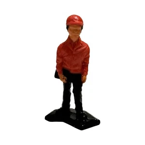 Vintage Buddy L Coca Cola Warehouse Supervisor Man Worker Figure Coke 2.5" - Picture 1 of 5