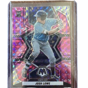 Panini Mosaic Pink Prizm Josh Lowe Rookie 2022 - Imagen 1 de 1