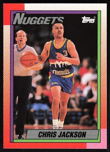 Chris Jackson 1992-93 Topps Archives #135 Denver Nuggets Basketball Card - Picture 1 of 2