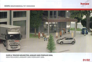Herpa Cars & Trucks Neuheiten Januar / Februar´2006-Modellbau-neu - Picture 1 of 1