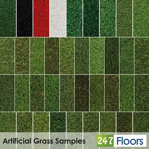 Artificial Grass CHEAP Sample Fake Grass 2m 4m 5m Realistic Astro Turf 30mm 40mm - Picture 1 of 41