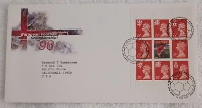 GREAT BRITAIN 1996 EUROPEAN FOOTBALL CHAMPIONSHIP '96 - FDC #313 - Image 1 of 2